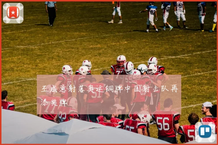 王成意射落奥运铜牌中国射击队再添奖牌